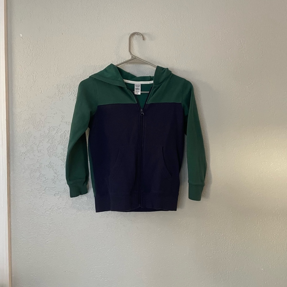 Carter’s kids blue/green jacket